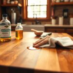 Butcher block maintenance