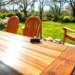 Cleaning outdoor wood