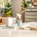 Cleaning painted wood