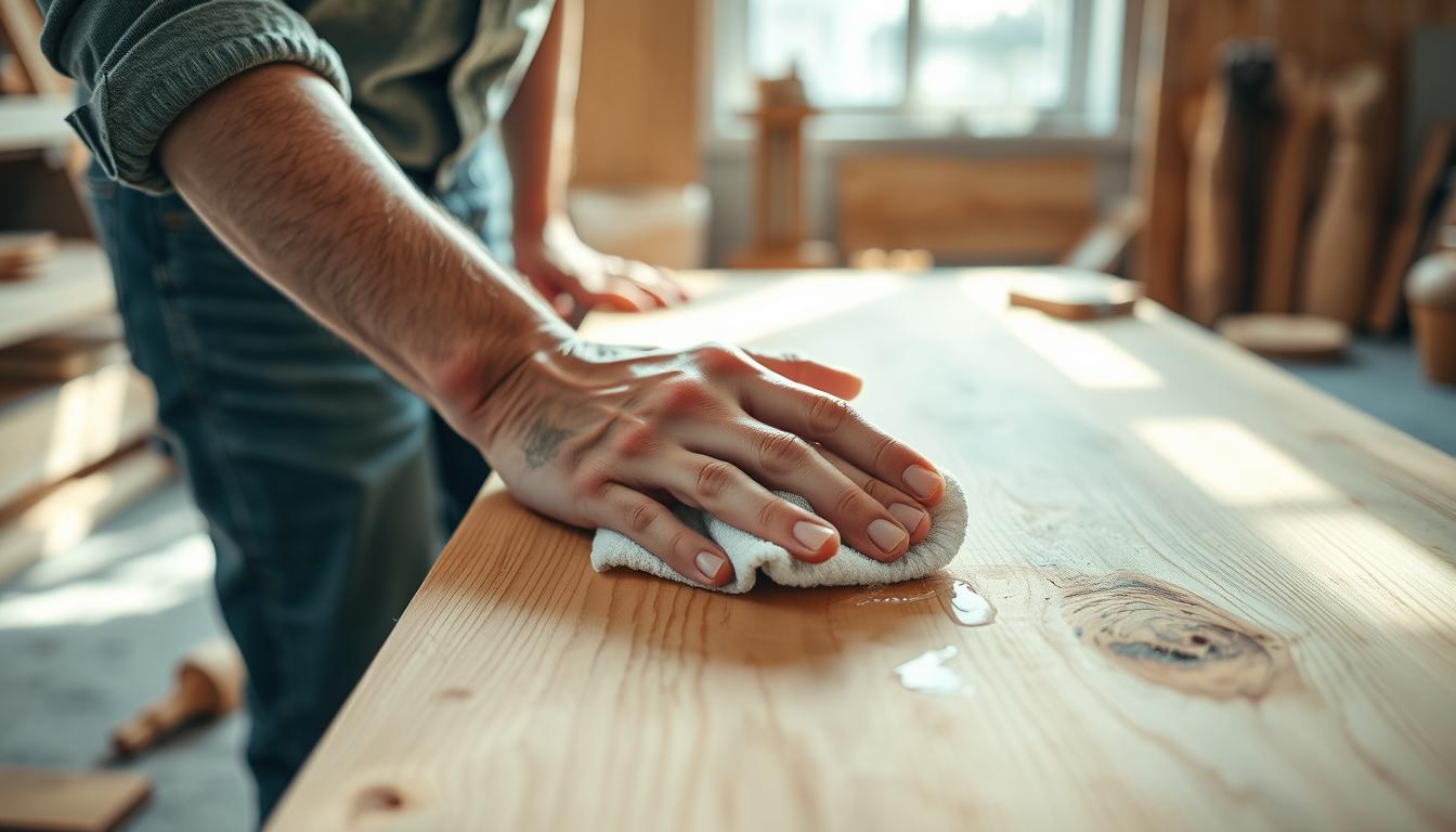 How to Properly Clean Unfinished Raw Wood Without Staining It