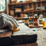 Conditioning dry wood