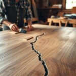 Fixing a cracked tabletop