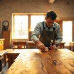 Preventing wood cracks