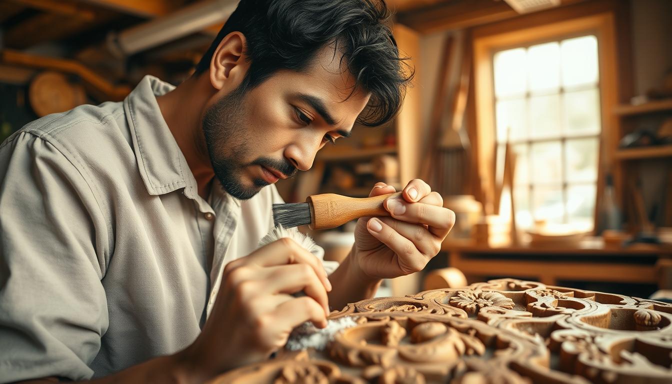 The Best Tools for Dusting Intricate Wood Carvings and Details