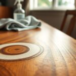 Removing water rings