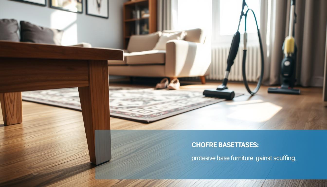 How to Prevent Shoes and Vacuums from Scuffing Furniture Bases