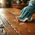 Sticky wood furniture fix