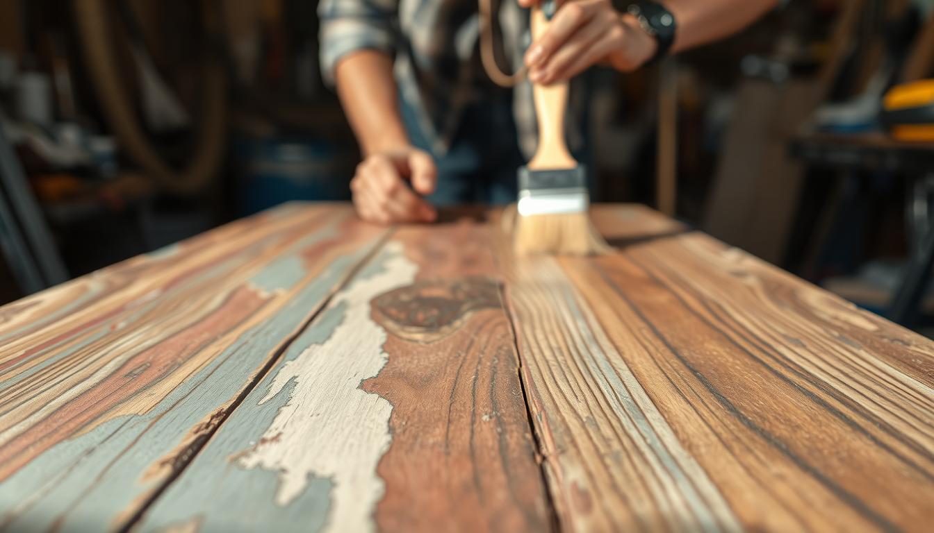 How to Safely Strip 5 Layers of Paint Off an Antique Wood Piece