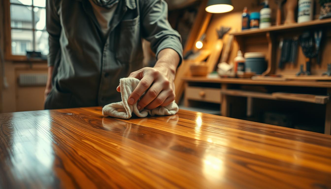 How to Buff Wood Furniture to a High Shine Using a Lint-Free Cloth